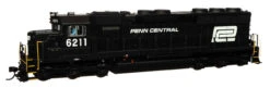 Walthers Proto 920-41156 - EMD SD45 W/ DCC & Sound Penn Central (PC) 6211 - HO Scale