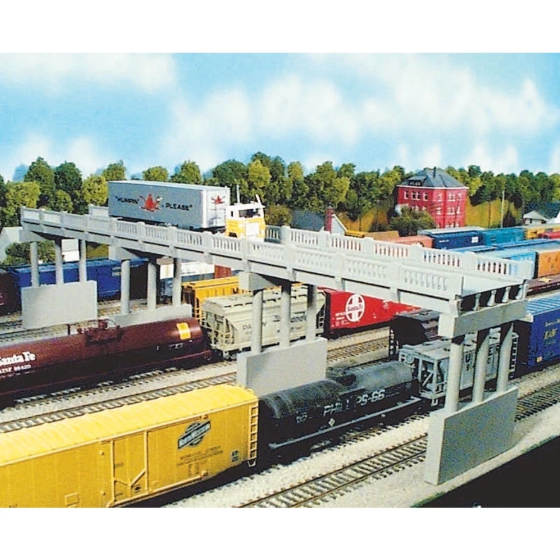 Rix Products 103 - Early 150 Ft Highway Overpass - HO Scale Kit 3 Rix Products 103 - Early 150 Ft Highway Overpass - HO Scale Kit