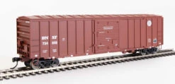 Walthers Mainline 910-1849 - 50' ACF Exterior Post Boxcar BNSF 724858 - HO Scale
