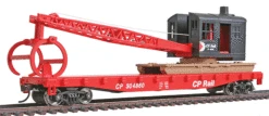 Walthers Trainline 931-1781 - TL Log Crane Canadian Pacific (CP) 304860 - HO Scale