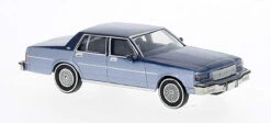 Brekina 19707 - 1987 Chevrolet Caprice Sedan 2-Tone Blue- HO Scale