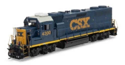 Athearn Genesis 66349 - EMD GP39-2 (DCC And Sound) CSX (CSXT) 4300 - HO Scale