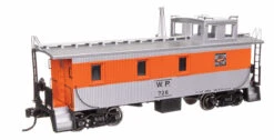 Walthers Proto 920-103266 - 30' GTW Style Wood Caboose With Offset Coupola Western Pacific (WP) 754 - HO Scale