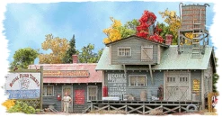 Bar Mills 0822 - Mooney's Plumbing Emporium- HO Scale Kit