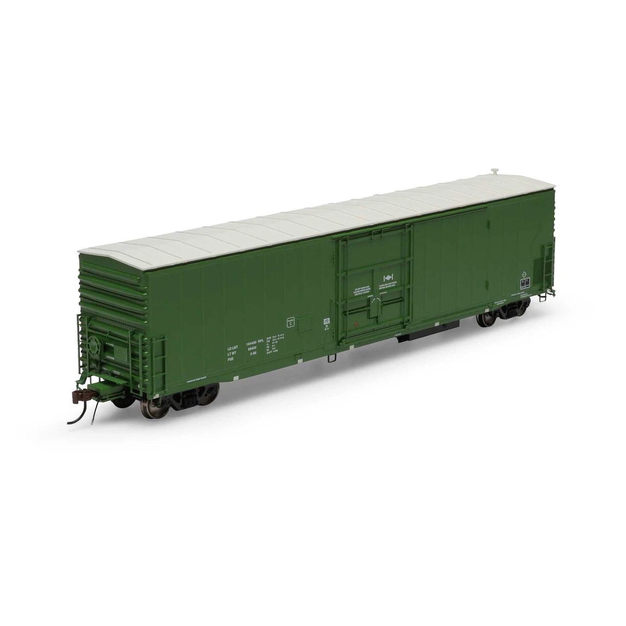Athearn Genesis 1141 - 57' FGE Mechanical Reefer W/ Sound Data Only Green - HO Scale 3 Athearn Genesis 1141 - 57' FGE Mechanical Reefer W/ Sound Data Only Green - HO Scale