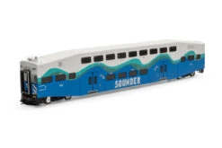 Athearn 29710 - Bombardier Passenger Control Car Utah FrontRunner (UTAX) 104 - HO Scale