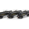 Athearn Genesis 1425 - UTC 13K Gallon Acid Tank Car (3) Union Tank Car Co (UTLX) 125029/125030/125043 - HO Scale