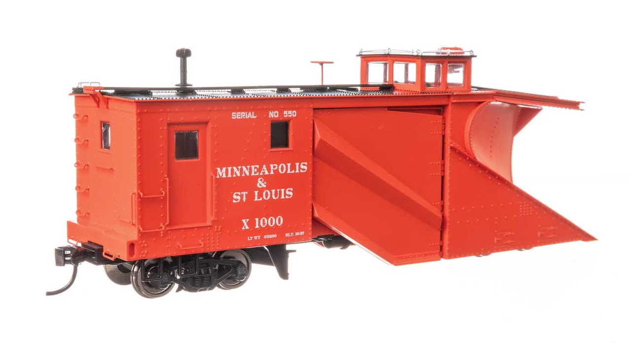 Walthers Proto 920-110035 - Russell Snowplow Minneapolis & St. Louis (M&StL) X1000 - HO Scale 5 Walthers Proto 920-110035 - Russell Snowplow Minneapolis & St. Louis (M&StL) X1000 - HO Scale - Image 3