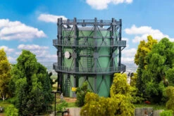 Faller 130157 - Gasometer With Pipework- HO Scale Kit