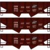 Accurail 8174 - Panel-Side Twin Hopper 3-Car Set Chicago & Northwestern (CNW) 76083, 76245, 76509 - HO Scale Kit -ScaleSigns Sales Store 47d4f91f 3711 4d73 a4c6 f73cf5fede6e cabe45d1 acu8174 03520.1748021406
