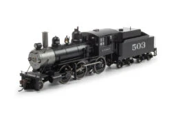Athearn 87237 - 2-6-0 (DC Silent) Atchison, Topeka And Santa Fe (ATSF) 503 - HO Scale