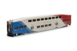 Athearn 29708 - Bombardier Passenger Control Car Utah FrontRunner (UTAX) 108 - HO Scale