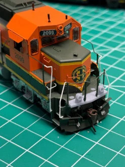 Wallace Locomotive Works SPECIAL-003 - BNSF GP38 2099 REPLACEMENT PART KIT- HO Scale