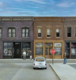 Walthers SceneMaster 949-4212 - Stop Signs, Red & White - 1954 To Present (pkg 10) - HO Scale Kit