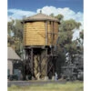 Walthers Cornerstone 933-2813 - Wood Water Tank - Built-ups - Assembled - Yellow Ochre - HO Scale -ScaleSigns Sales Store 933 2813 78679.1645224453 1