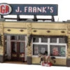 Woodland Scenics BR5050 - J Frank's Grocery - Built & Ready Landmark Structure - HO Scale