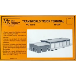 Micro Engineering 55-005 - Transworld Truck Terminal - HO Scale