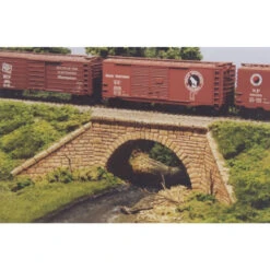 Monroe Models 493-2001 - Stone Arch Bridge - HO Scale Kit