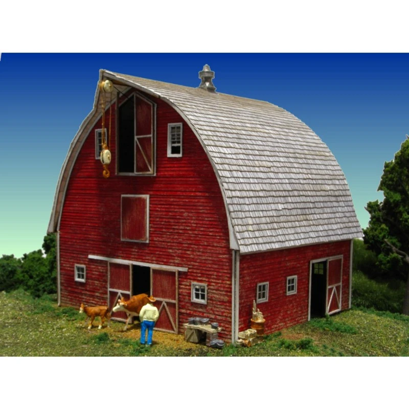 Monroe Models 2211 - Bob's Barn - HO Scale Kit 3 Monroe Models 2211 - Bob's Barn - HO Scale Kit