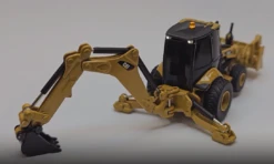 East Coast Circuits 85263 - Diecast Masters CAT 450E Backhoe W/ Lights- HO Scale