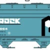 Accurail 2212 - 2-Bay ACF Covered Hopper Rock Island (ROCK) 512064 - HO Scale Kit