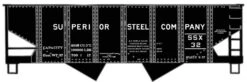 Accurail 81722 - USRA Twin Hopper Superior Steel Company 32 - HO Scale Kit