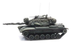 Artitec 6870239 - US Main Battle Tank M60A1 Olive Green Combat Ready - HO Scale