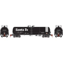 Athearn RTR 15945 - RTC 20,900 Gallon Tank Atchison, Topeka And Santa Fe (ATSF) 98482 - HO Scale