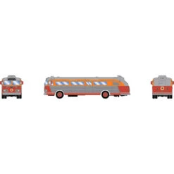 Athearn 29072 - Flexible Visicoach Bus, Pacific Electric Long Beach- HO Scale