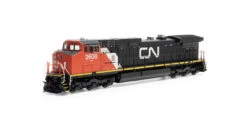 Athearn 78059 - GE Dash 9-44CW (Speaker Installed/Sound-Ready) (DC Silent) Canadian National (CN) 2600 - HO Scale