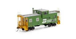 Athearn Genesis 1104 - ICC Caboose W/ Lights & Sound Ft Worth And Denver (FW&D) 158 - HO Scale