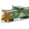 Athearn Genesis 1095 - ICC Caboose W/ Lights Ft Worth And Denver (FW&D) 160 - HO Scale