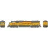 Athearn Genesis 75620 - EMD SD60M "TRICLOPS" W/ Tsunami2 DCC & Sound Union Pacific (UP) 2404 - HO Scale