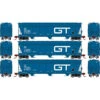 Athearn Genesis 15847 - ACF 4600 3-Bay Hopper Grand Trunk Western (GTW) 138111, 138159, 138188 - HO Scale -ScaleSigns Sales Store athg8487 64346.1670011121