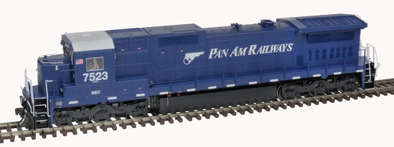 Atlas Master 10004186 - GE DASH 8-40C (DC Silent) Pan Am (MEC) 7585 - HO Scale 3 Atlas Master 10004186 - GE DASH 8-40C (DC Silent) Pan Am (MEC) 7585 - HO Scale