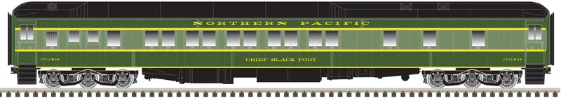 Atlas Master 20006608 - Pullman 10-1-1 Sleeper Northern Pacific (NP) "Chief Red Cloud" - HO Scale 3 Atlas Master 20006608 - Pullman 10-1-1 Sleeper Northern Pacific (NP) "Chief Red Cloud" - HO Scale
