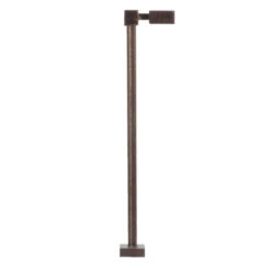 Atlas 70000202 - SINGLE ARM SQUARE LIGHT, BRONZE, 15FT, COOL WHITE LED [3-PACK] - HO Scale