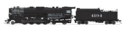 Broadway Limited 7848 - Baldwin 2-8-4 Berkshire (DC Silent) Atchison, Topeka And Santa Fe (ATSF) 4196 - HO Scale