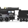 Broadway Limited 8751 - 2-8-0 Consolidation (DC Silent) Denver & Rio Grande Western (D&RGW) 1163 - HO Scale