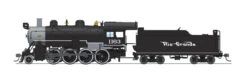 Broadway Limited 8751 - 2-8-0 Consolidation (DC Silent) Denver & Rio Grande Western (D&RGW) 1163 - HO Scale