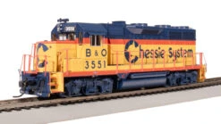 Broadway Limited 8902 - EMD GP35 (DC Silent) Chessie (B&O) 3551 - HO Scale