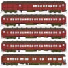 Broadway Limited 8964 - Pullman Heavyweight 5-Car Passenger Set Pennsylvania (PRR) PB70 #5034, P70 #823, P70 #989, P70 #1042, Z74D #120 "PENNSYLVANIA" - HO Scale 1 Broadway Limited 8964 - Pullman Heavyweight 5-Car Passenger Set Pennsylvania (PRR) PB70 #5034, P70 #823, P70 #989, P70 #1042, Z74D #120 "PENNSYLVANIA" - HO Scale -ScaleSigns Sales Store bli8964 30747.1753374957