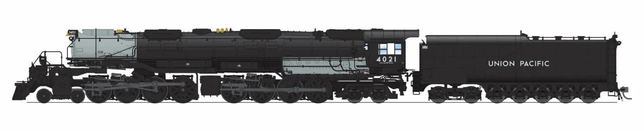 Broadway Limited 9527 - ALCo 4-8-8-4 "Big Boy" (DC Silent) Union Pacific (UP) #4023, 1944 Appearance W/ Wilson Aftercooler, 25-C-400 Coal Tender - HO Scale 3 Broadway Limited 9527 - ALCo 4-8-8-4 "Big Boy" (DC Silent) Union Pacific (UP) #4023, 1944 Appearance W/ Wilson Aftercooler, 25-C-400 Coal Tender - HO Scale