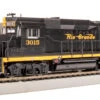 Broadway Limited 9570 - EMD GP30 (Stealth Series) (DC Silent) Denver & Rio Grande Western (D&RGW) 3015 - HO Scale -ScaleSigns Sales Store bli9570a 64215.1705613345