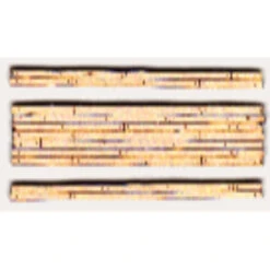 Blair Line 119 - Wood Grade Crossing Kit (Laser-Cut Wood) - Rough-Cut One Lane Pkg(3) 1-3/4" Long - HO Scale