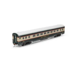 Athearn Roundhouse 79122 - Streamlined Passenger Car Burlington Northern (BN) Como - HO Scale