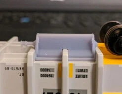 MACRail 8822B - Ballast Hopper Doors "No Cut" Brown- HO Scale