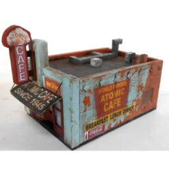 Downtown Deco 1067 - The Atomic Cafe - HO Scale Kit