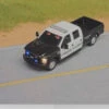 East Coast Circuits 202405 - Ford F-350 Pickup Truck Black And White Police- HO Scale -ScaleSigns Sales Store ecc2024 05 42283.1747686470
