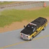 East Coast Circuits 202408 - Ford F-350 Pickup Truck Yellow Fire Chief Command Unit- HO Scale -ScaleSigns Sales Store ecc2024 08 88990.1747686221